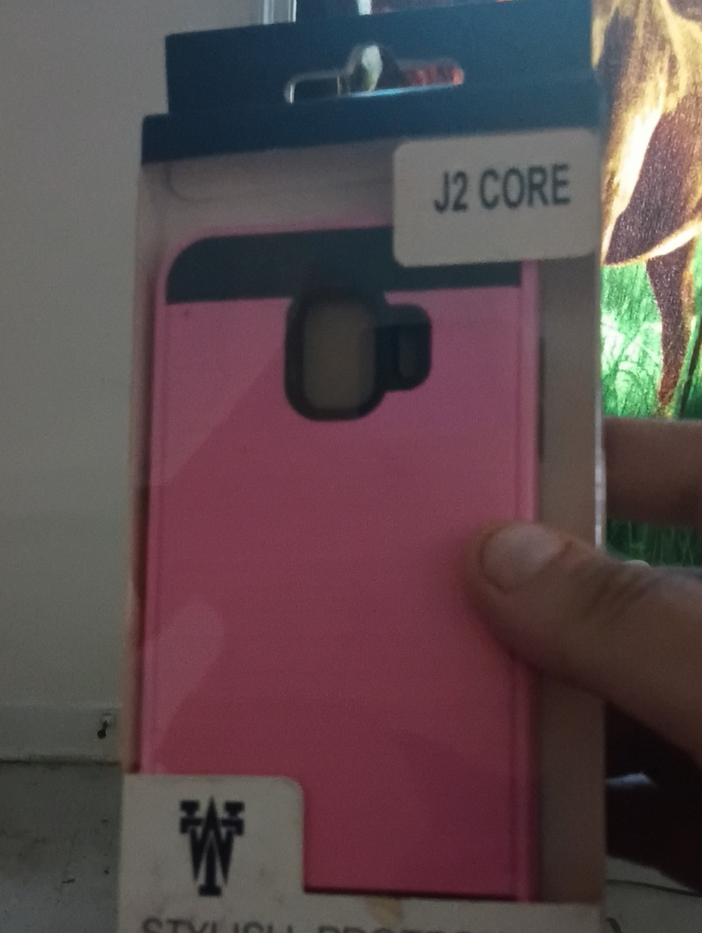 Stylish Pink Phone Case for J2 Core - Slim Protective Cover